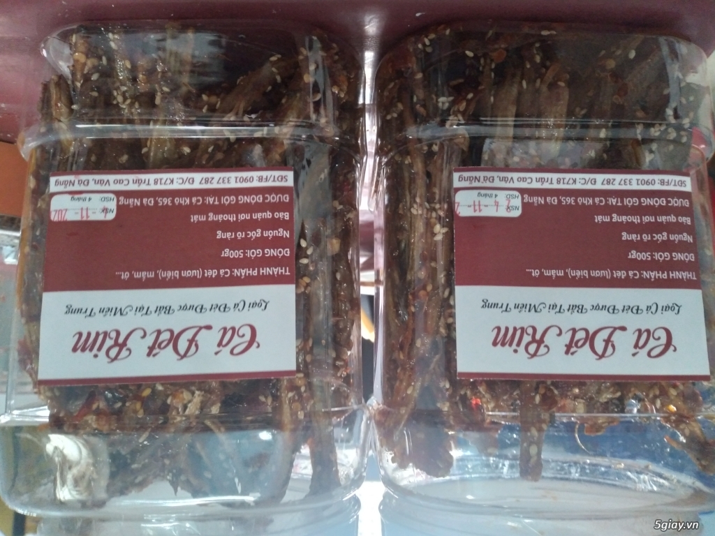 Cá đét biển khô rim cay - 3