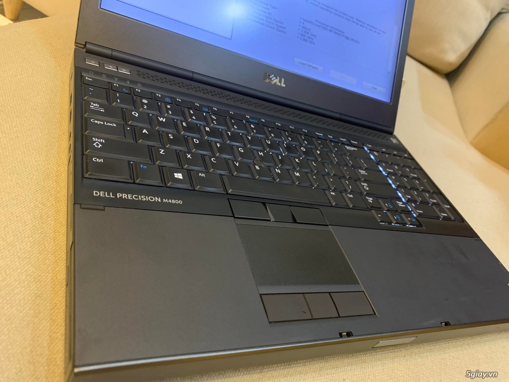 Dell Precision M4800 đồ hoạ I7-4810mq Ram 8G Ssd 240G Vga nvidea K2100