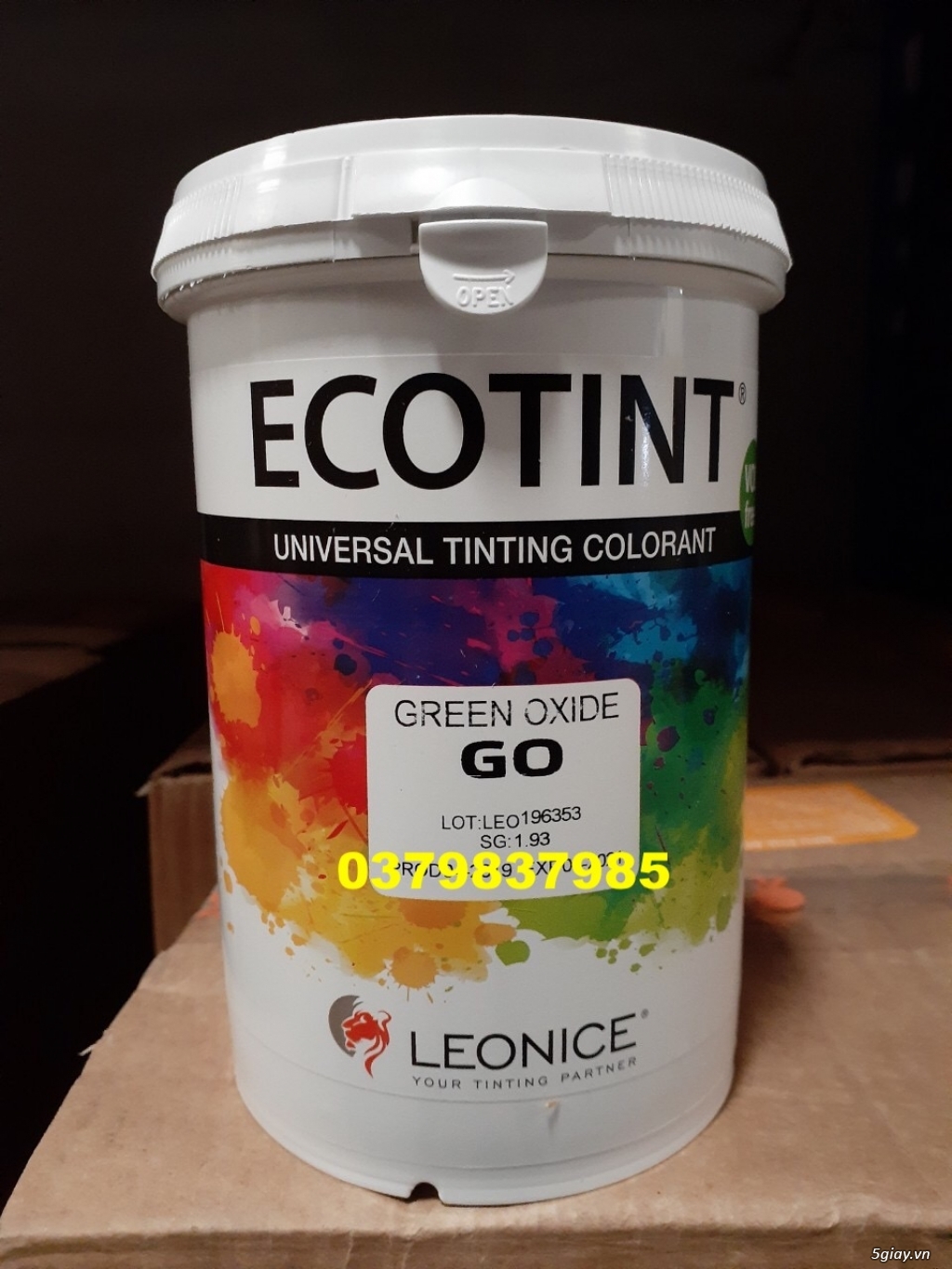 Cung cấp tinh màu Ecotint - 1