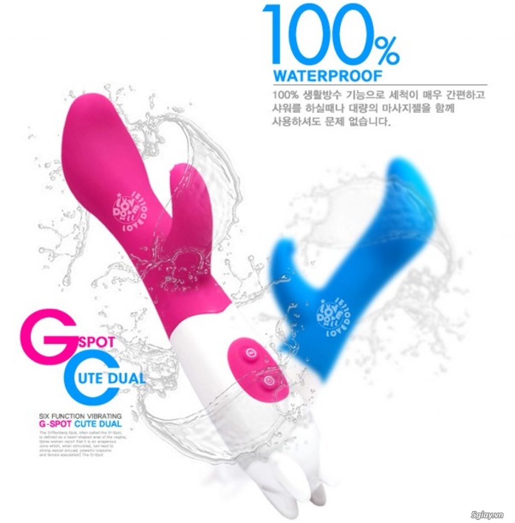 Đồ chơi tình yêu DV rung Dual GSpot rung cực mạnh siêu phê - 4