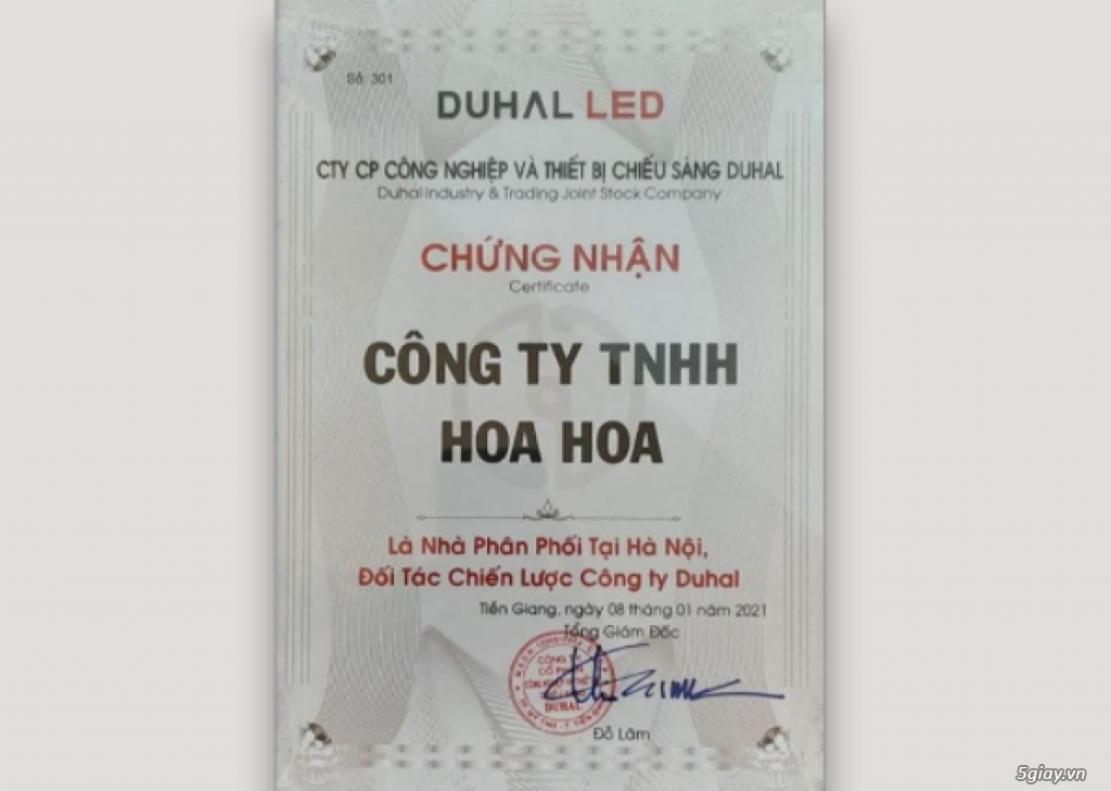 Bảng báo giá đèn LED Duhal – Catalogue đèn Duhal mới nhất 11-2021