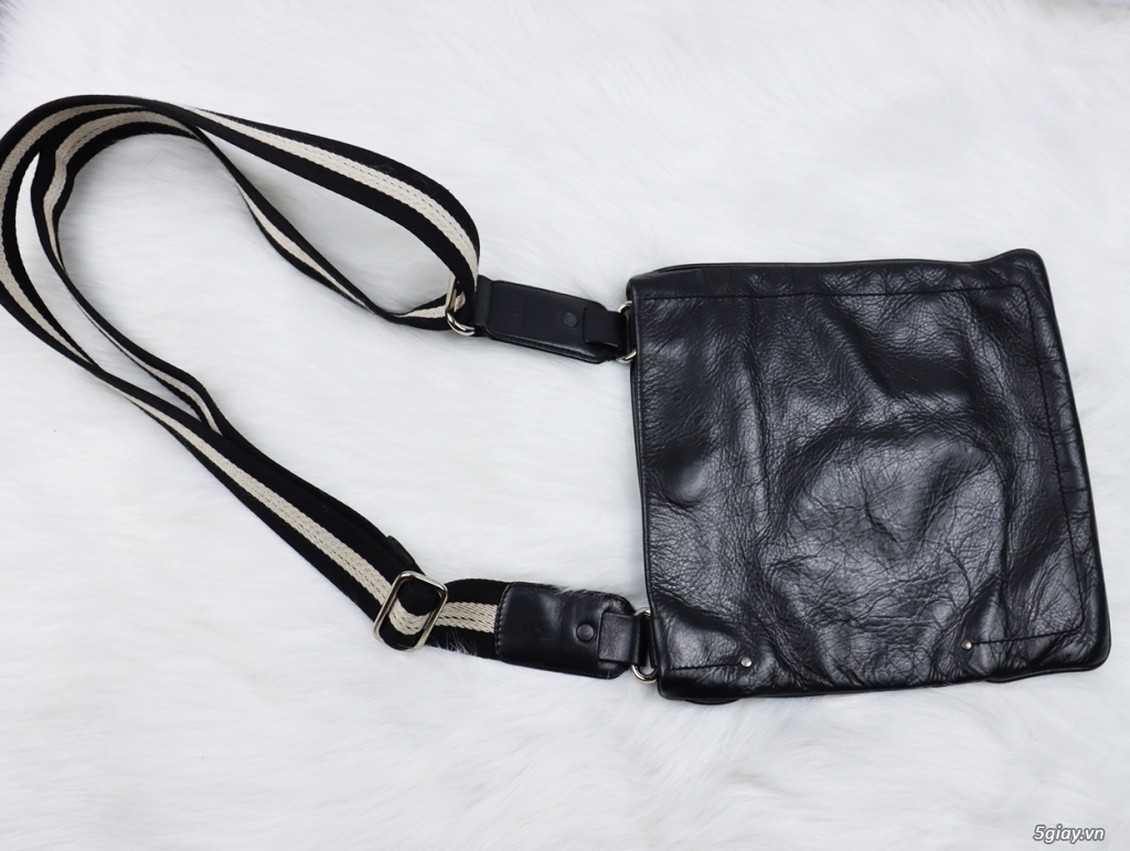 Túi đeo Nam BALLY Black chính hãng Sản xuất Ý ( T/ Lý giá Rẻ ) - 4