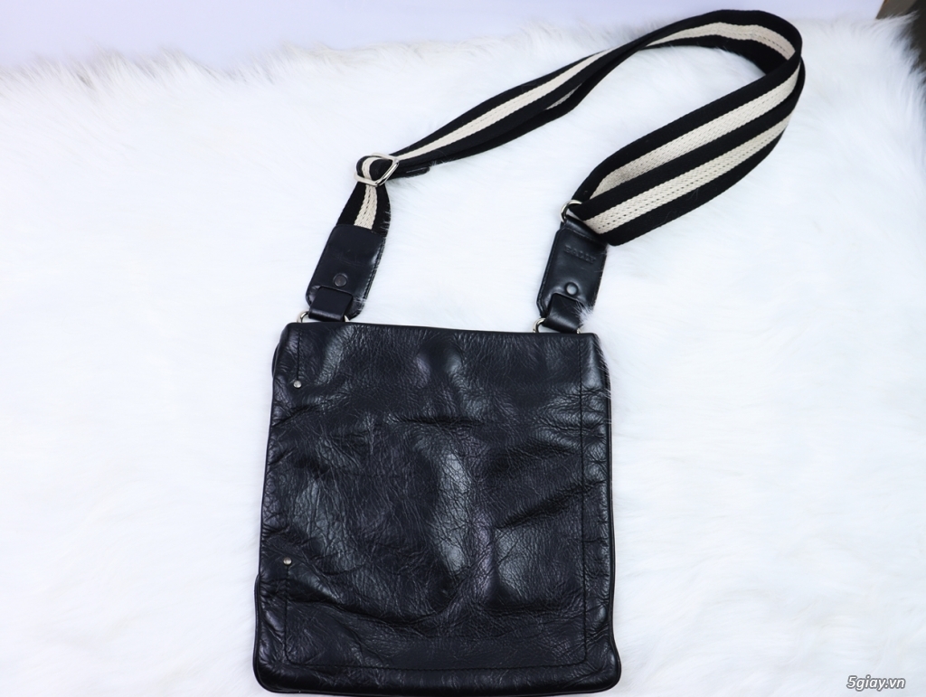 Túi đeo Nam BALLY Black chính hãng Sản xuất Ý ( T/ Lý giá Rẻ ) - 6