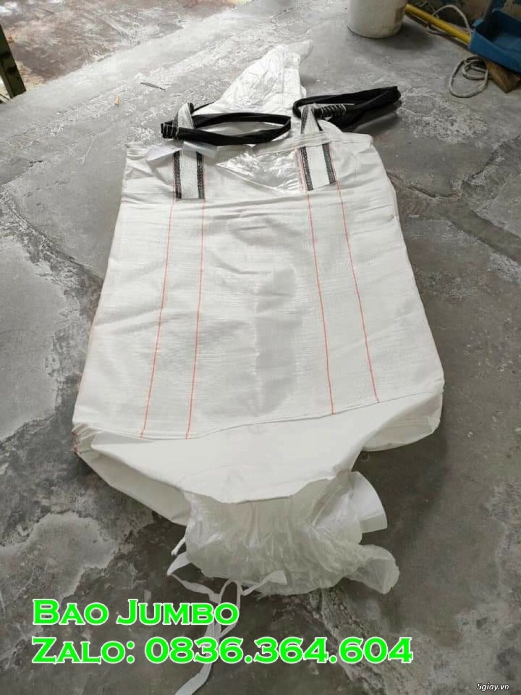 Bao Jumbo 500kg - 1 tấn. 2 tấn, đựng viên nén,xi măng, tấn bơ đê - 3