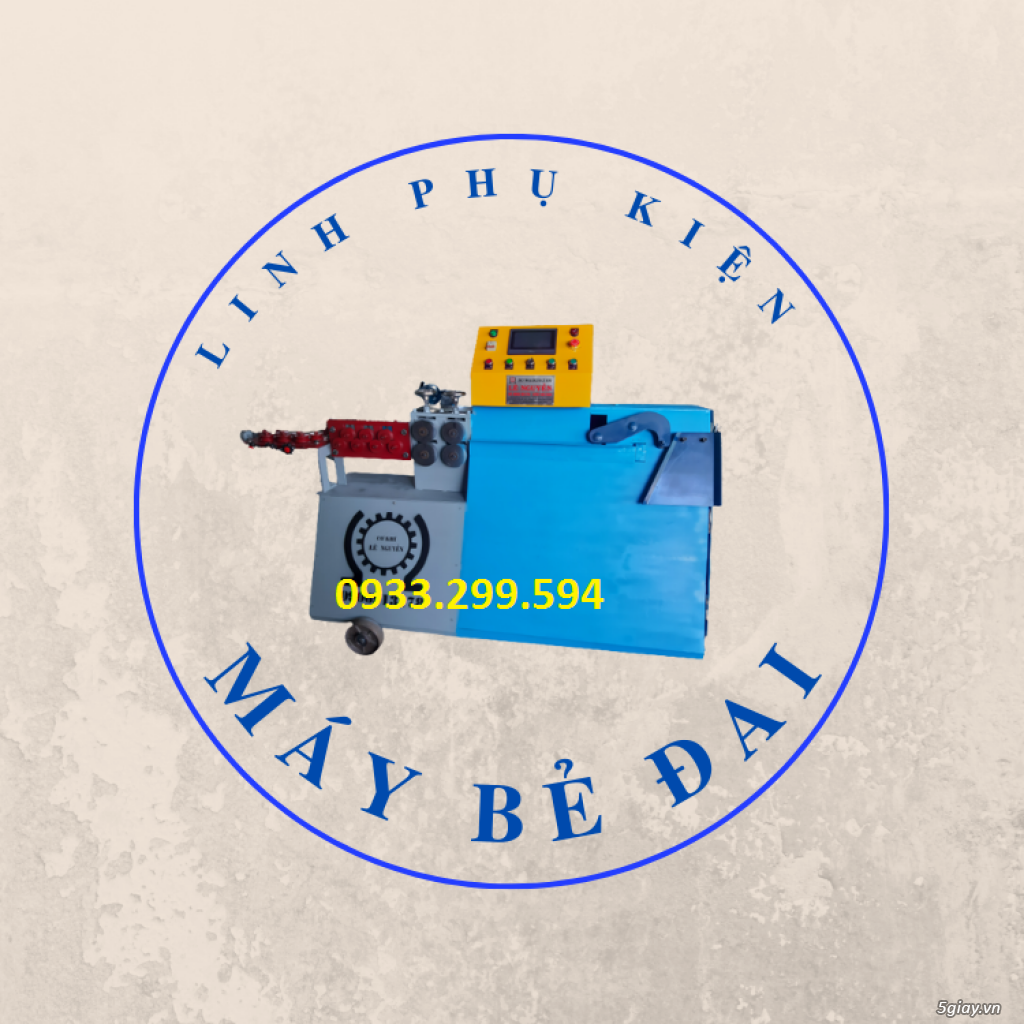 máy bẻ đai sắt bánh xe kéo thuận tiện