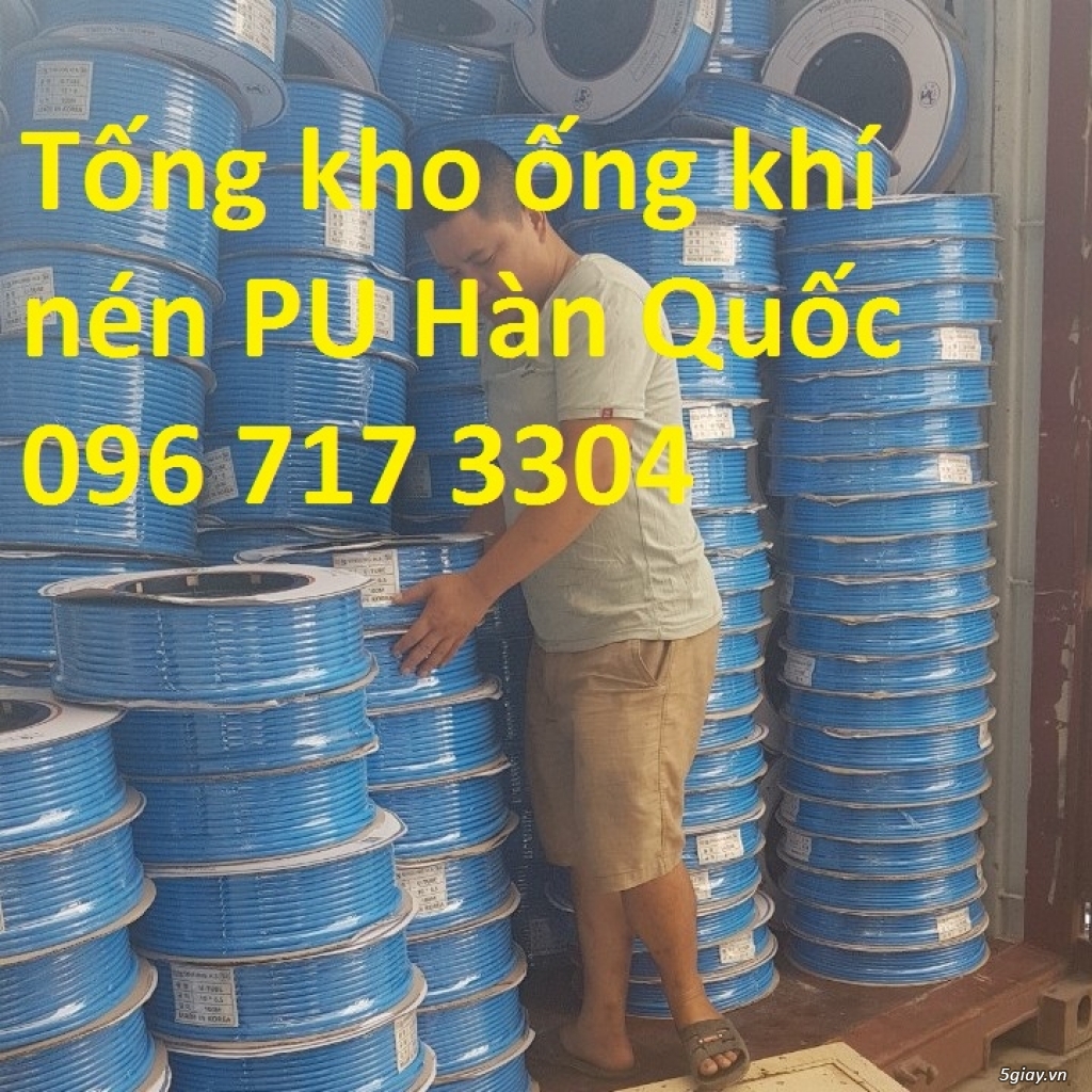 Ống khí nén PU 4x6, 5x8, 6.5x10,8x12,x12x16 mm chất lượng Hàn Quốc - 1