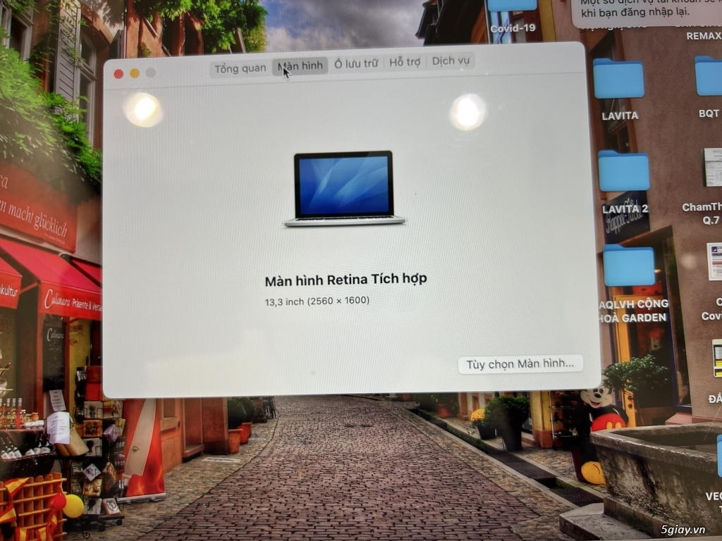Bán MacBook Pro (Retina, 13-inch, Mid 2014 - SSD:512)