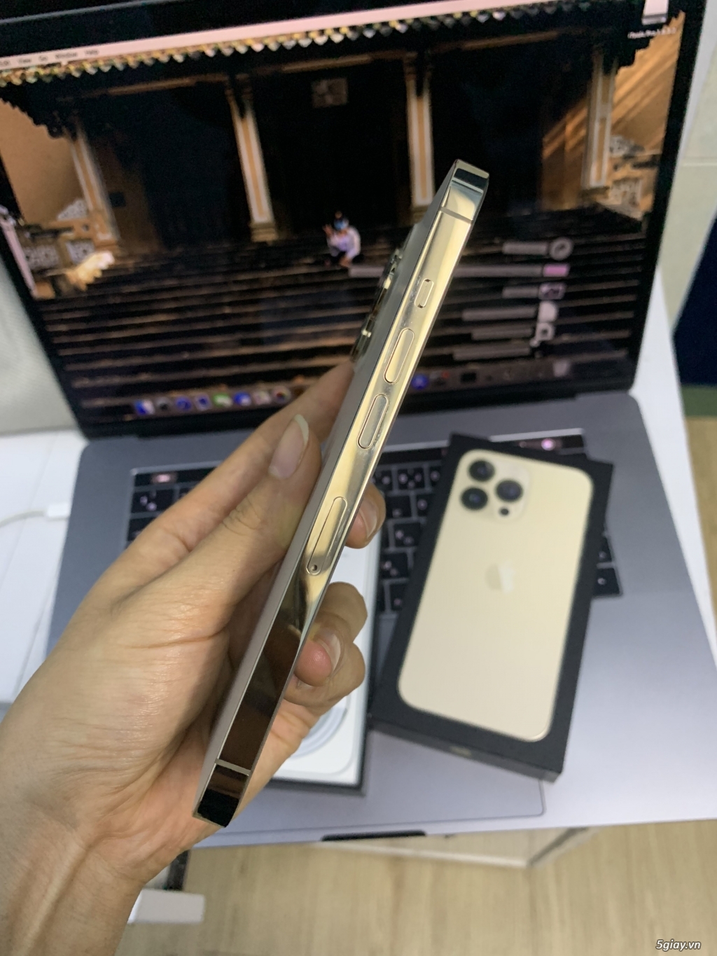 iPhone 13 Pro 256GB Gold lướt KENG Fullbox chính hãng Việt Nam - 10