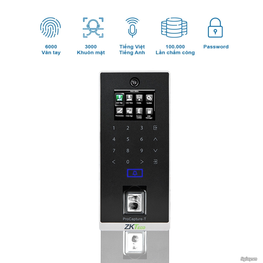 Máy chấm công chụp hình ProCapture-T