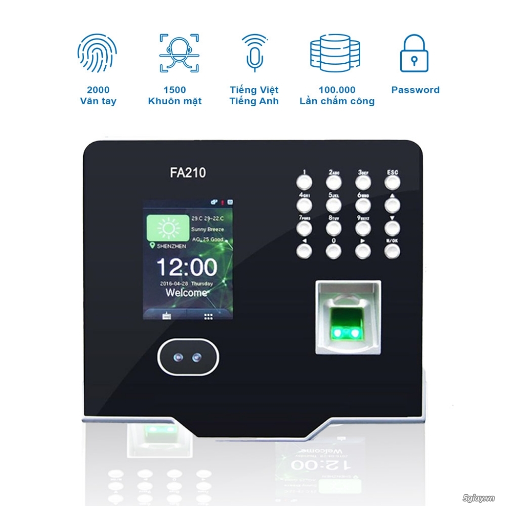 Máy chấm công Ronald Jack FA-210