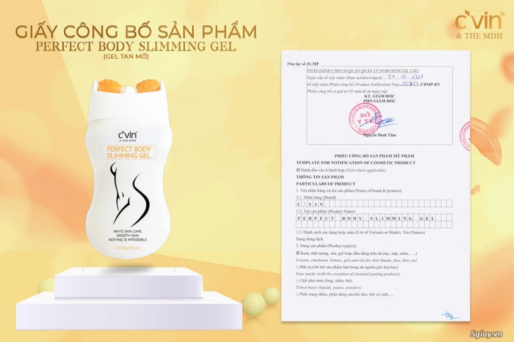 Gel Tan Mỡ C'vin - 1