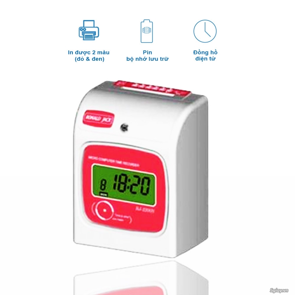 Máy chấm công thẻ giấy RJ-2200