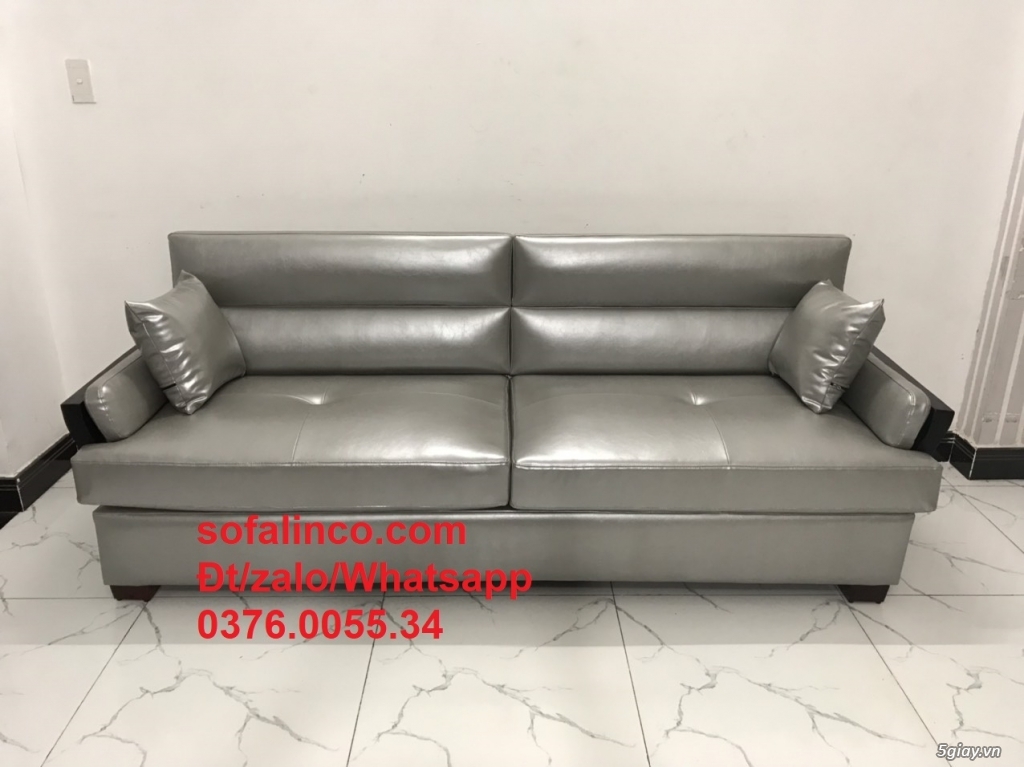 Bộ sofa băng simili (giả da) cao cấp HCM | ghế sofa phòng khách SG - 3