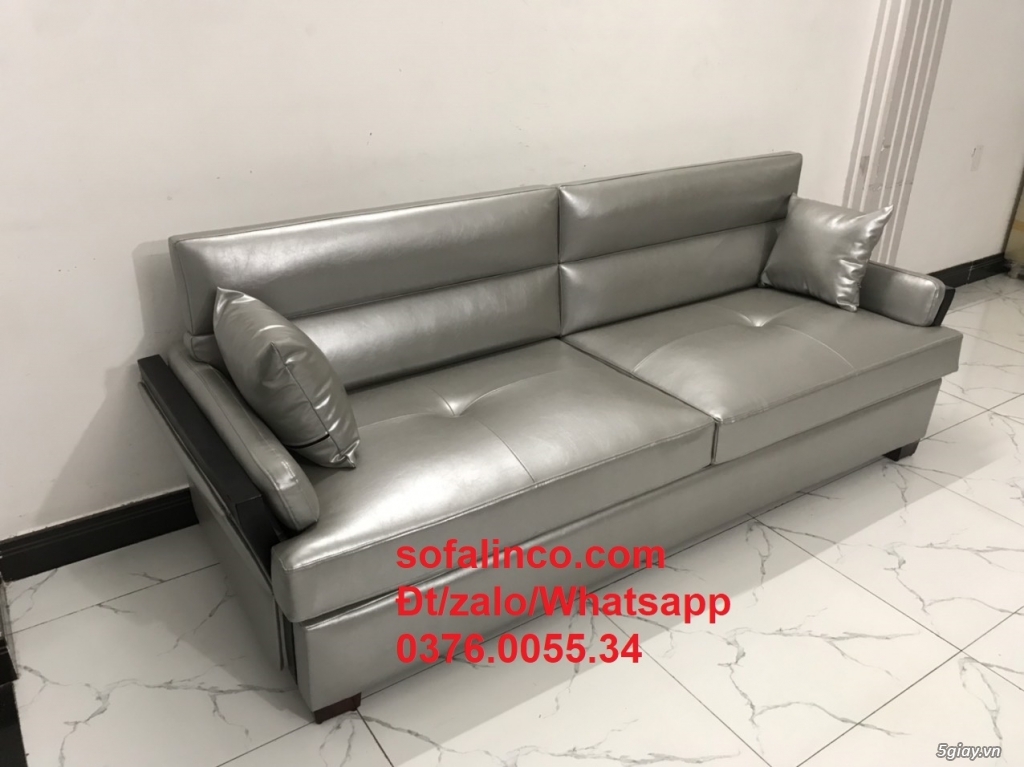 Bộ sofa băng simili (giả da) cao cấp HCM | ghế sofa phòng khách SG - 2