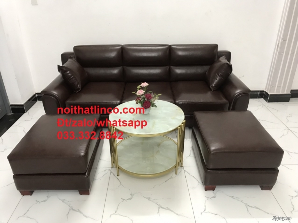 Bộ bàn ghế sofa băng BT3 đẹp sang trọng cho phòng khách Tphcm - 1