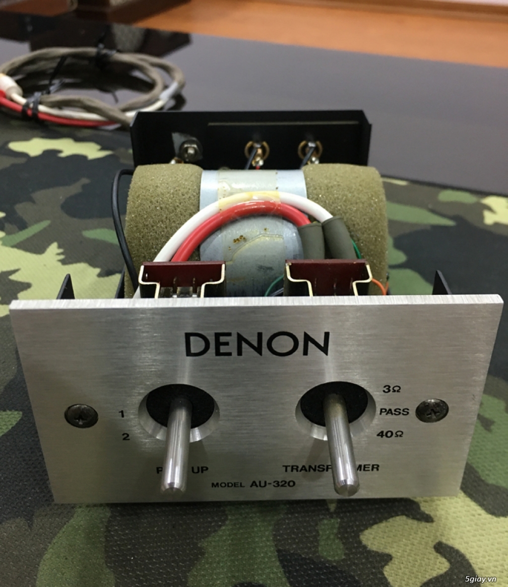 PHONO BOX - DENON AU-320MC Step Up Transformer - 2