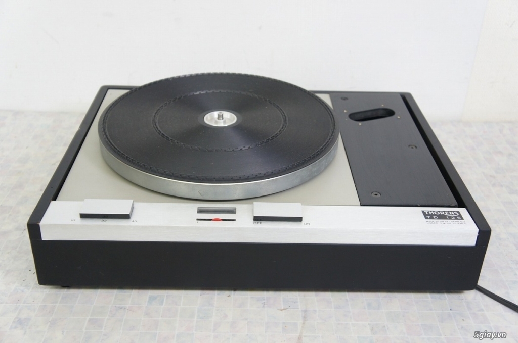 Mâm đĩa than - Thorens TD125 - 3