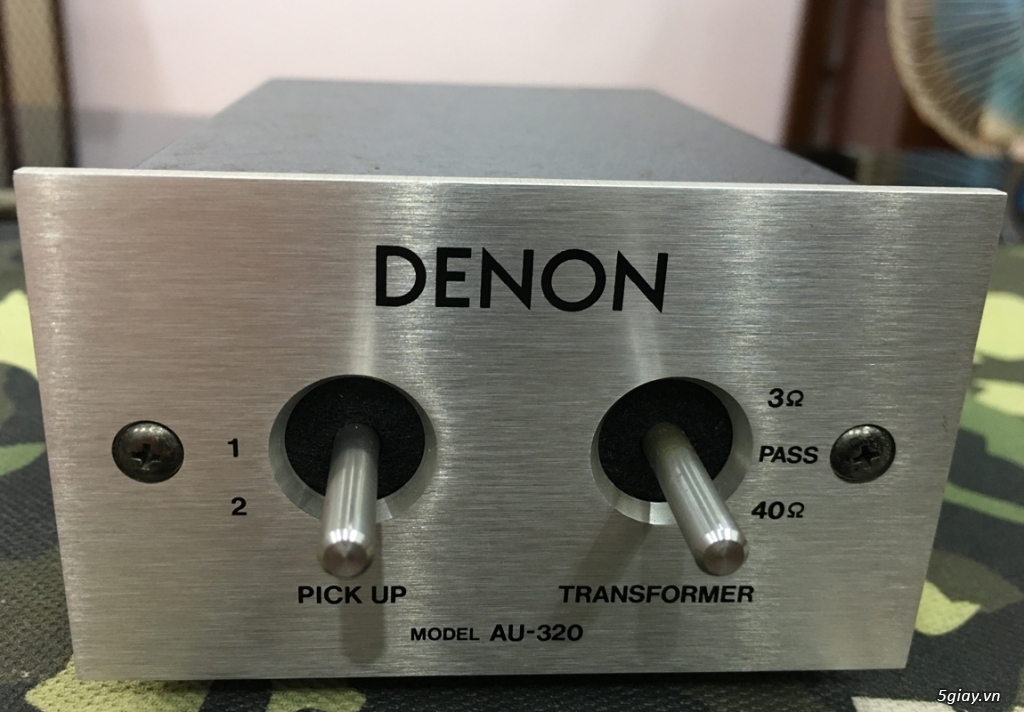 PHONO BOX - DENON AU-320MC Step Up Transformer - 1