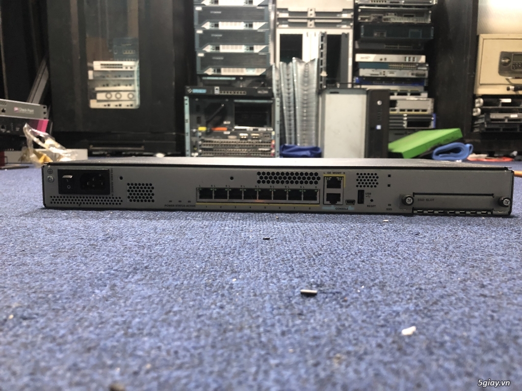 Router chịu tải Fortinet 60D 2 Wan 7 Lan chạy 100 user đồng thời - 7