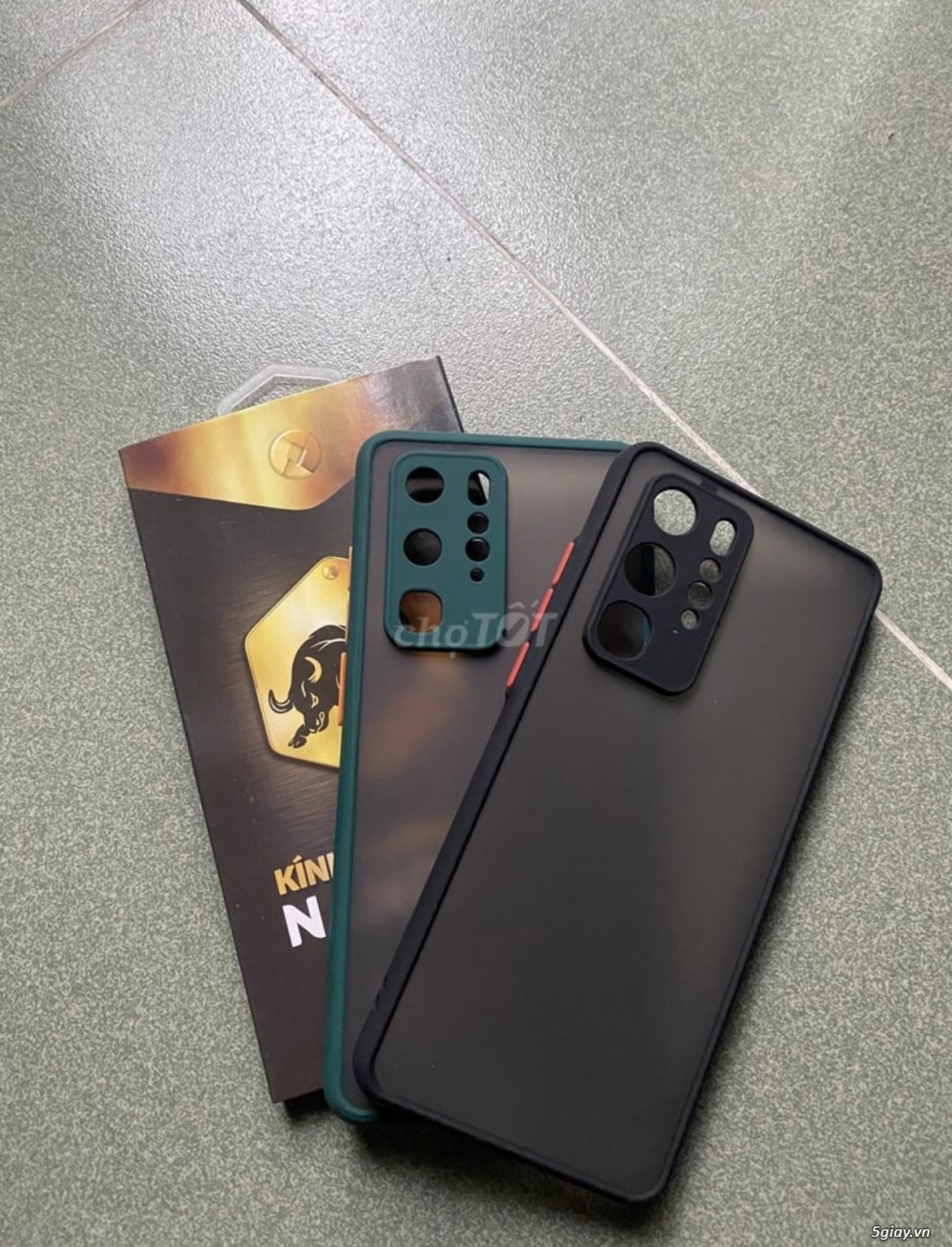 Combo Ốp Lưng, Cường Lực Huawei P40 Pro/Plus