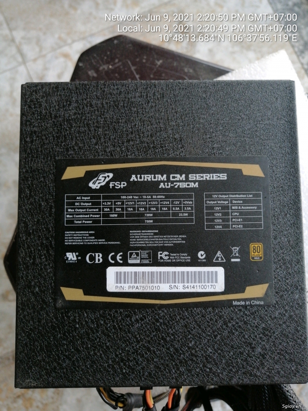 Bán PSU 750W và 700W - giá tốt nhất trên 5giay.vn - 3