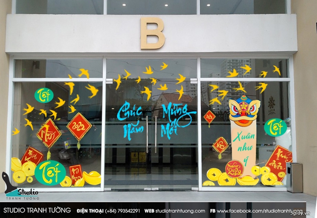 Ṽ  ́ Tết Ngân hàng - công ty- khách sạn - 4