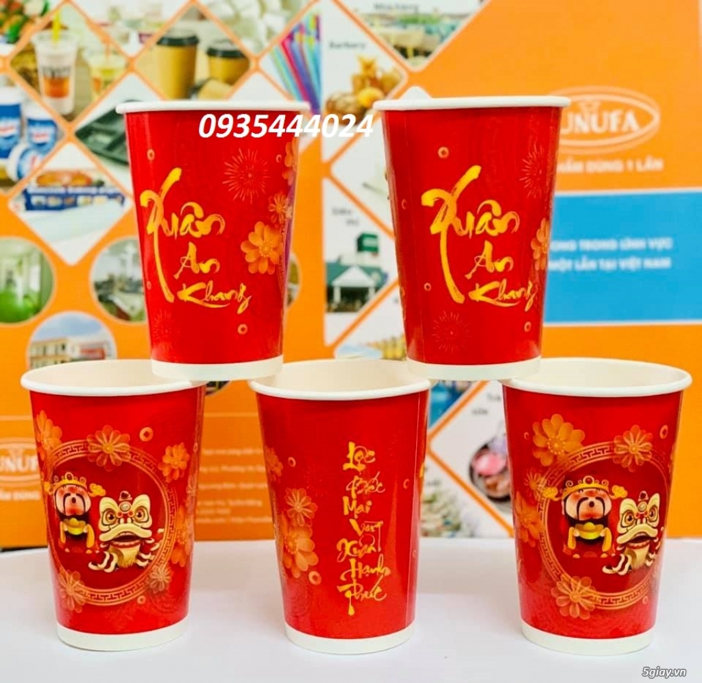Ly trà sữa,ly cà phê in logo tết chất lượng giá rẻ ở Đà Nẵng - 12