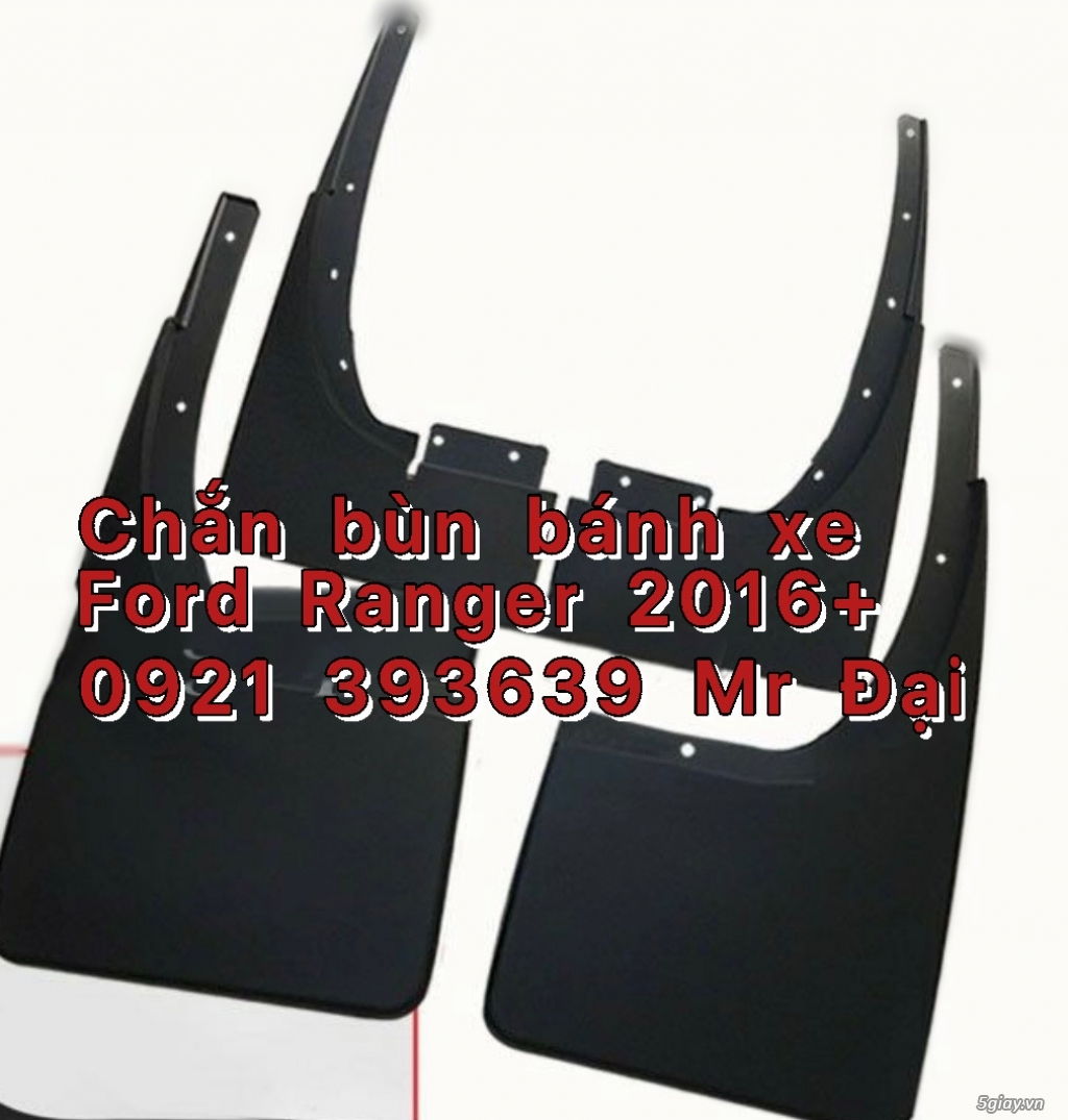 Chắn bùn bánh xe Ford Ranger 2016+