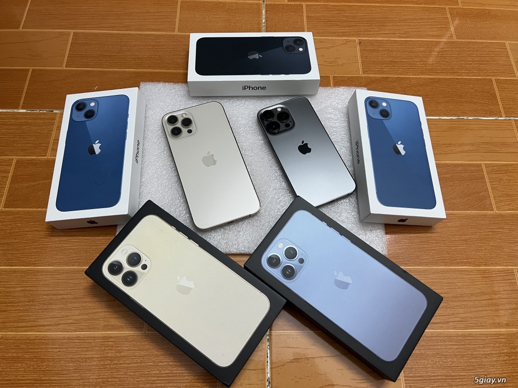 Bán iPhone lock 12pro max,13 ,13pro ,13pro max Blue Gold Grey - 1