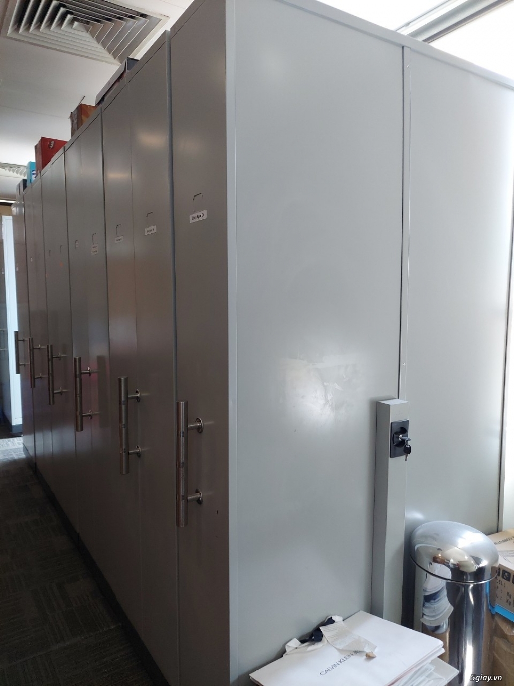 TỦ COMPACTOR TAY ĐẨY GODREJ 5giay