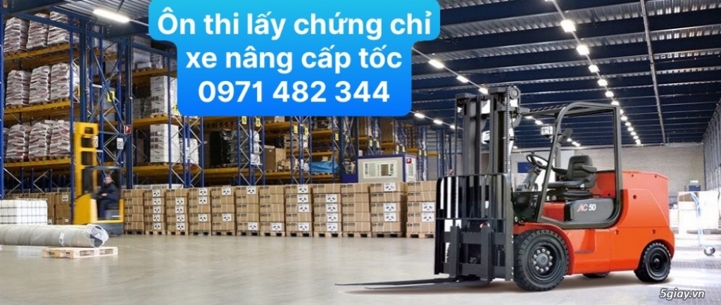 Dạy lái xe nâng cấp tốc_Bình Dương