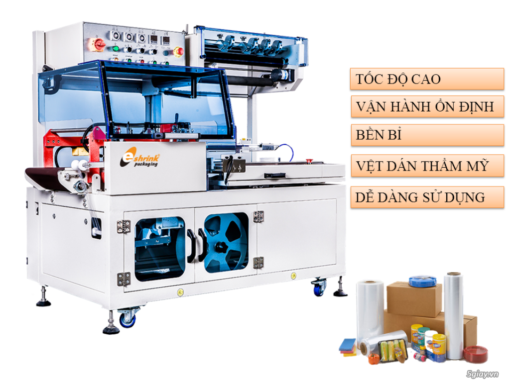 Máy bọc màng co tự động LB728 tốc độ cao