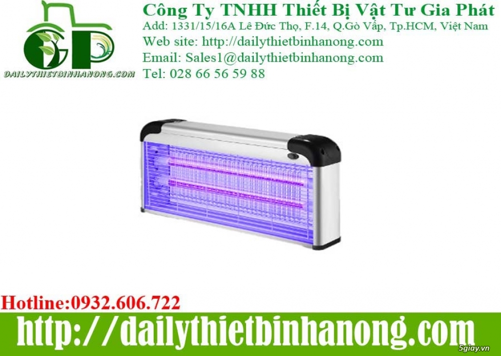 Đèn diệt muỗi và côn trùng HS-38-8W