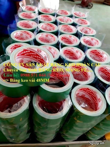 Cung cấp băng keo vải đủ loại giá xưởng 100%