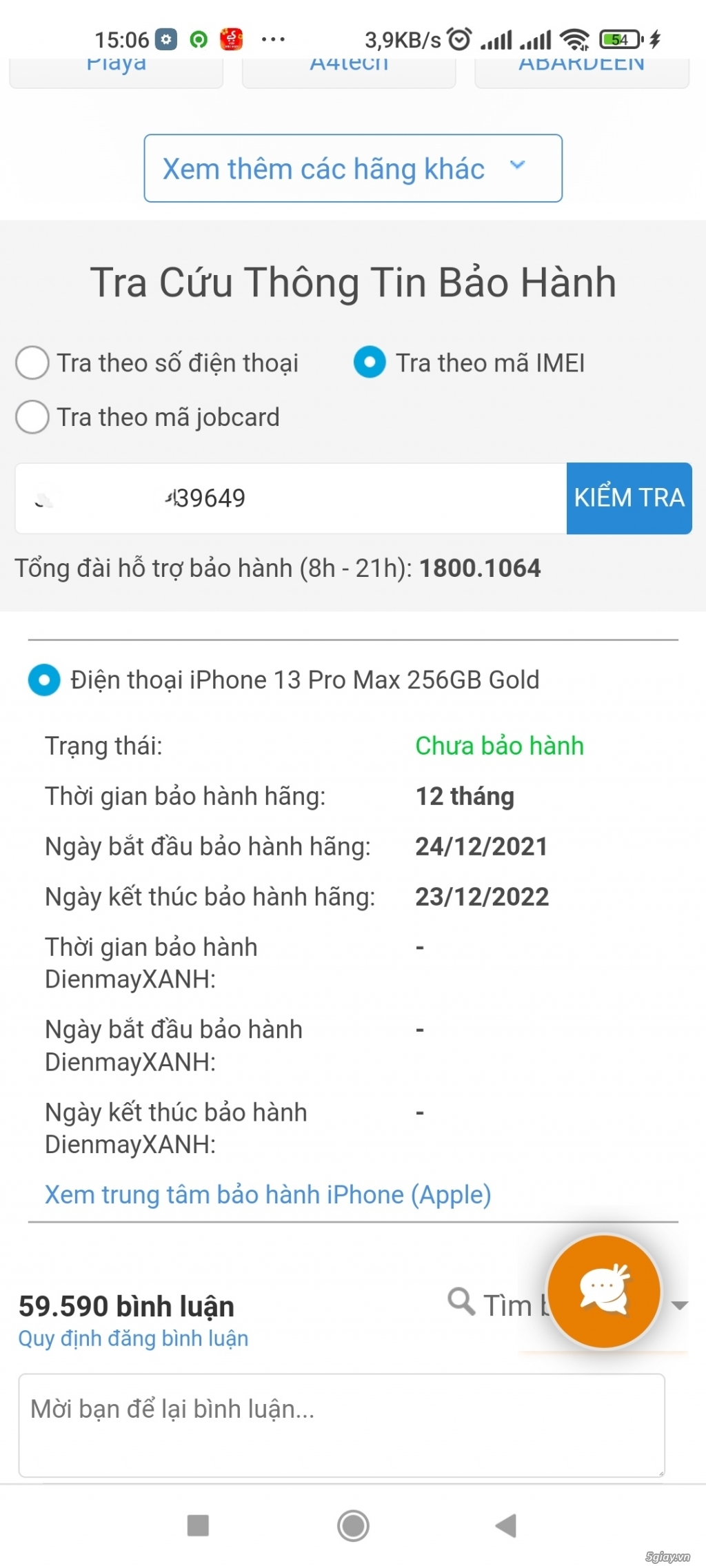 Cần bán iPhone 13 pro max 256 gb gold hàng  TGDD - 1