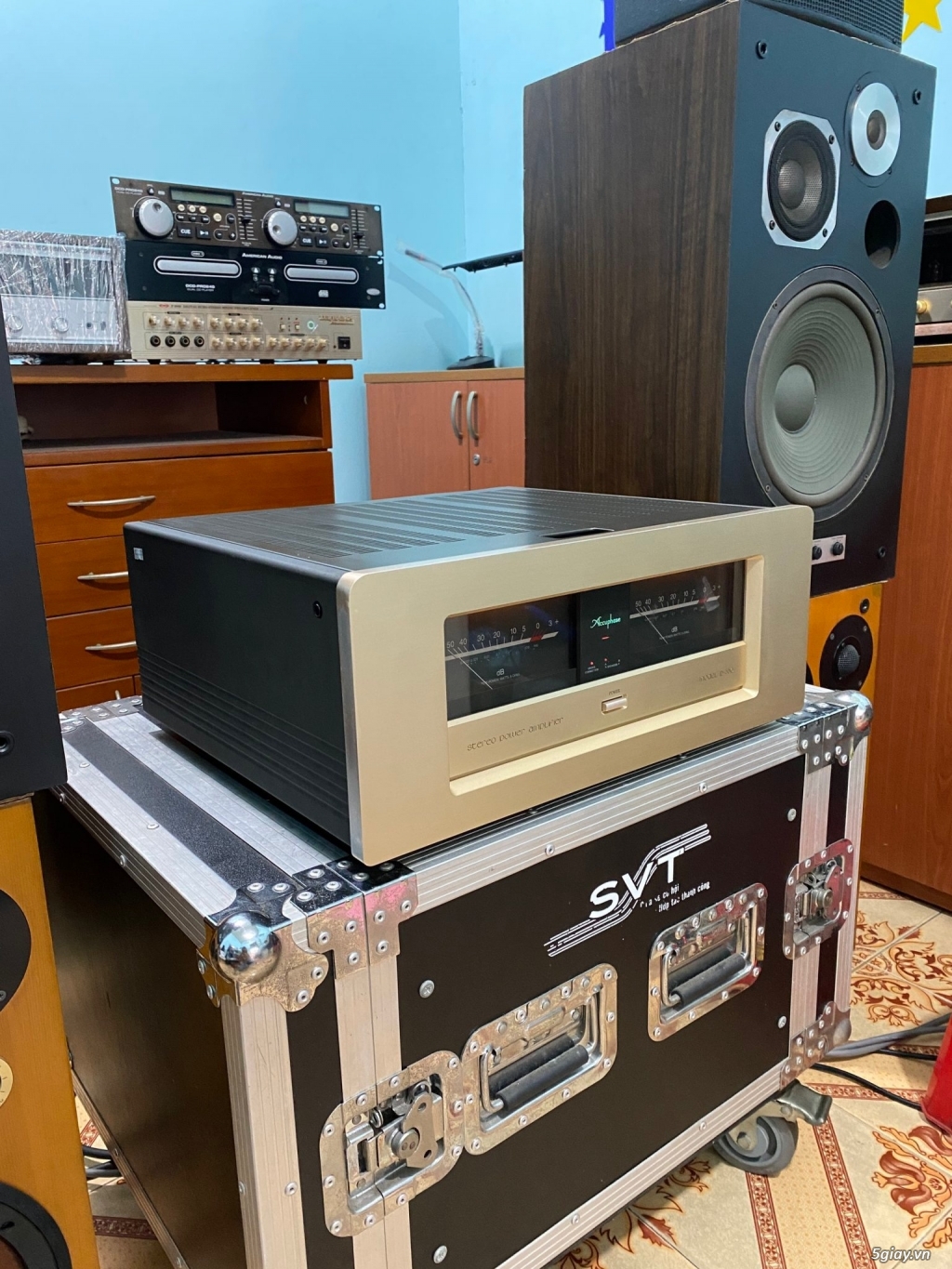Amply Pow Accuphase P-550, 980w, Hi-end - 2
