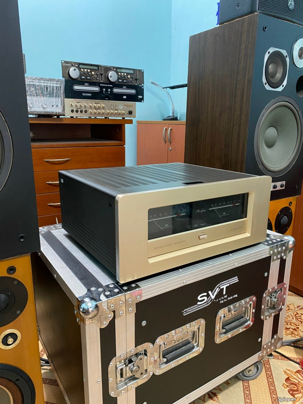 Amply Pow Accuphase P-550, 980w, Hi-end - 3