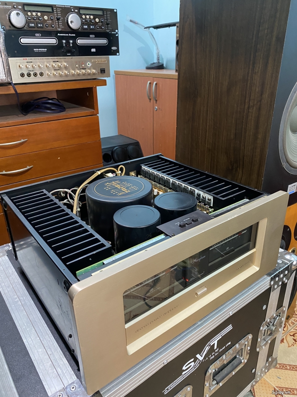 Amply Pow Accuphase P-550, 980w, Hi-end - 4