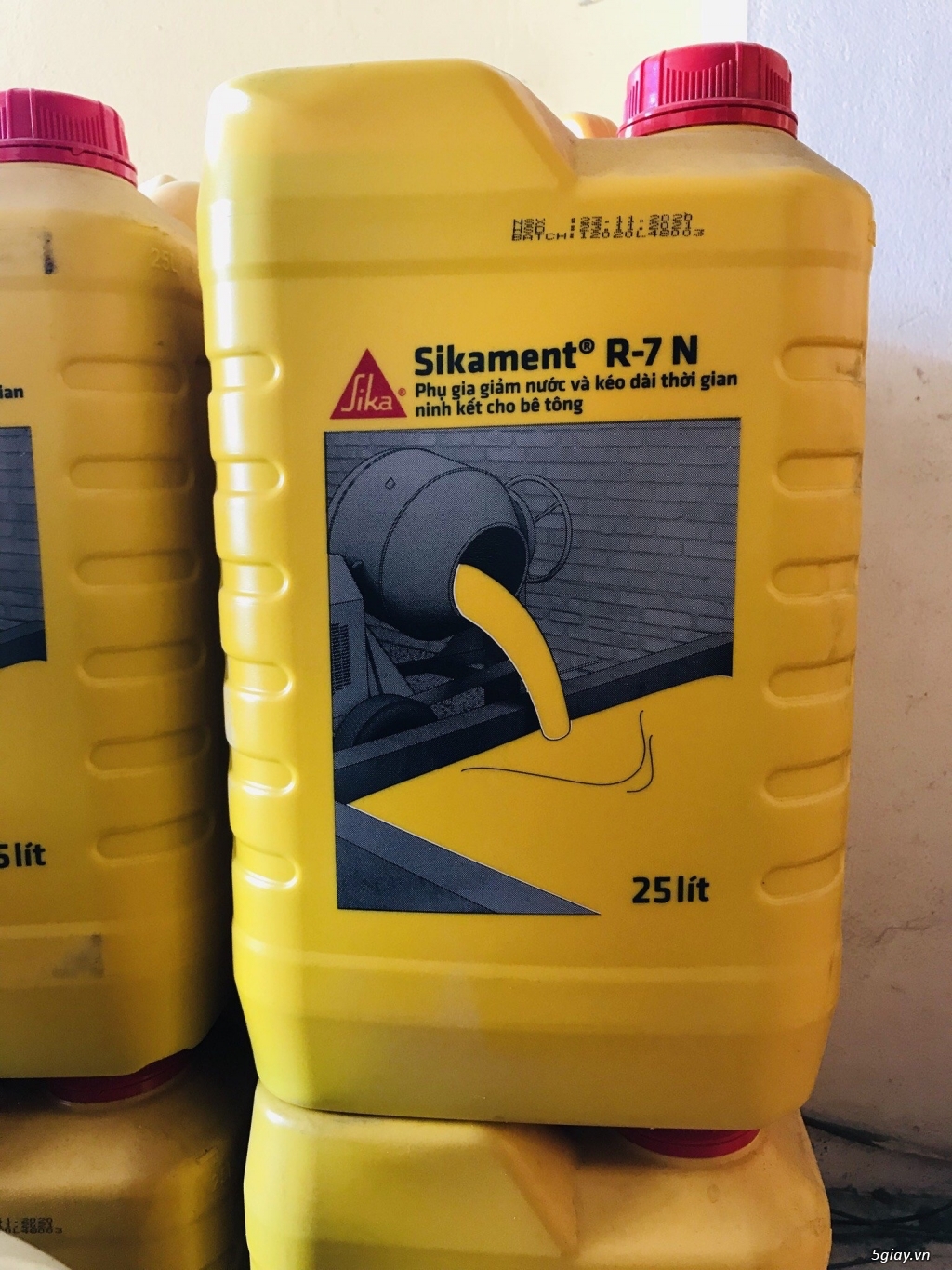 Sikament-R7N - Phụ gia giảm nước và kéo dài thời gian ninh kết bê tông