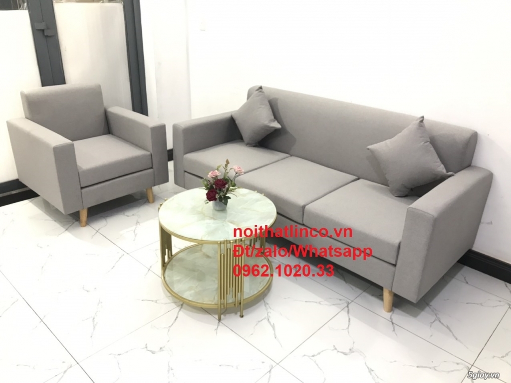 Bộ ghế salon căn hộ SG | Nội thất sofa phòng khách hiện đại HCM - 5