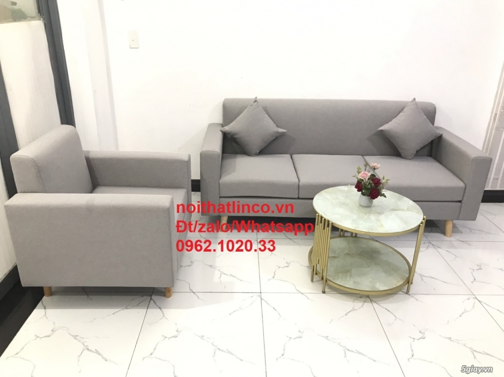 Bộ ghế salon căn hộ SG | Nội thất sofa phòng khách hiện đại HCM - 6