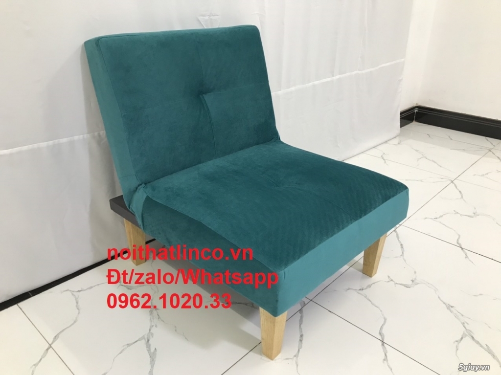 Ghế đơn sofa mini xanh lá cây | Nội Thất Linco HCM - 2