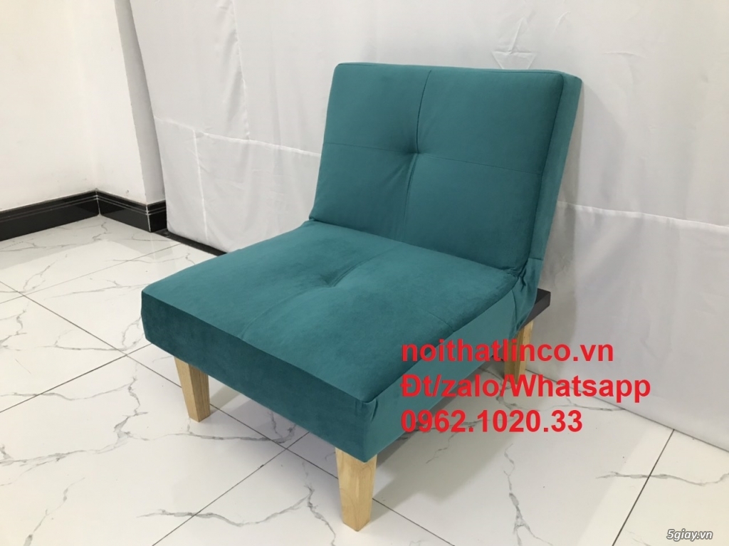 Ghế đơn sofa mini xanh lá cây | Nội Thất Linco HCM - 1