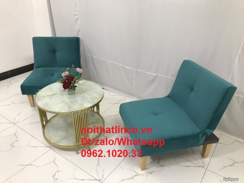 Ghế đơn sofa mini xanh lá cây | Nội Thất Linco HCM - 7