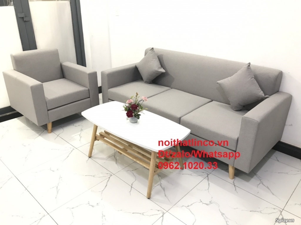 Bộ ghế salon căn hộ SG | Nội thất sofa phòng khách hiện đại HCM - 3