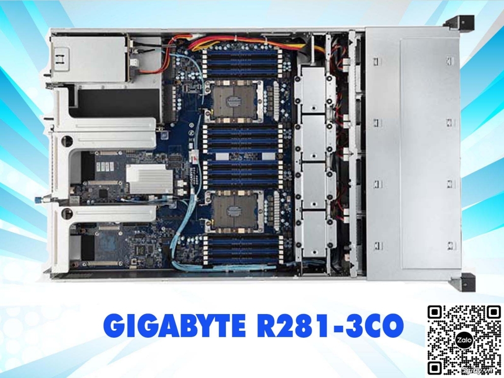 R281-3C0 Gigabyte Server Full CO_CQ