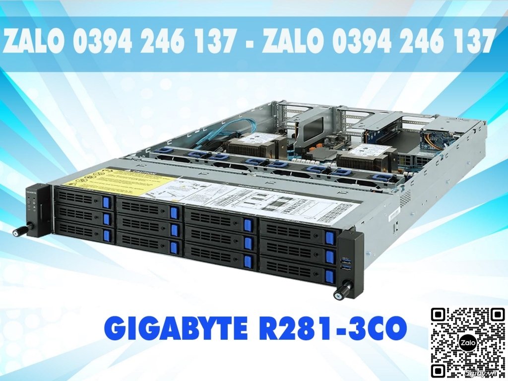 R281-3C0 Gigabyte Server Full CO_CQ - 1
