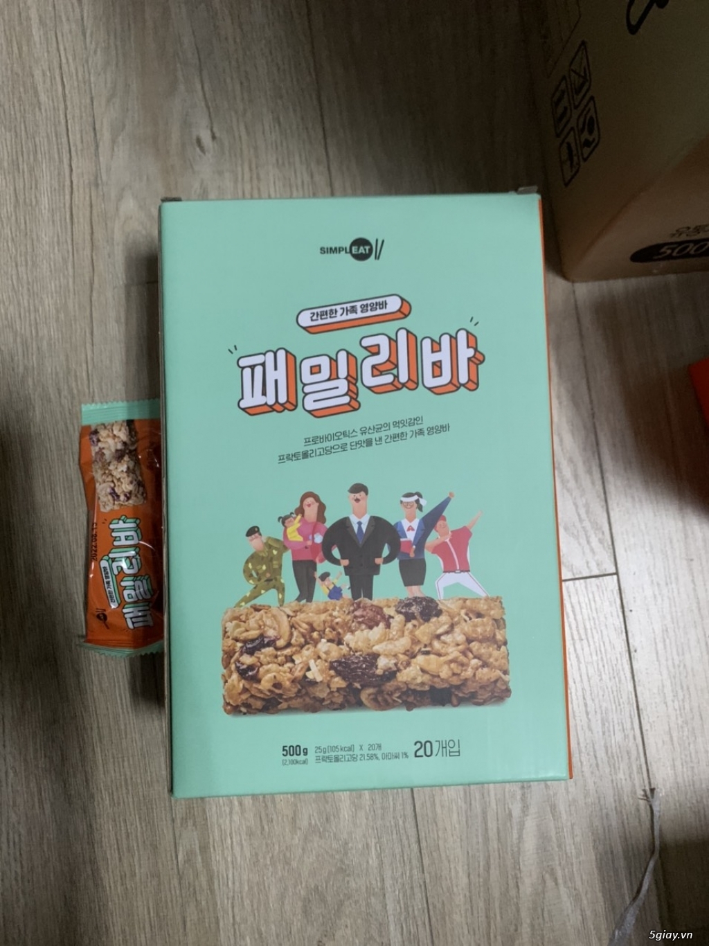 Family Bar - Thanh Bổ sung năng lượng, giúp giảm cân Hàn Quốc - 3