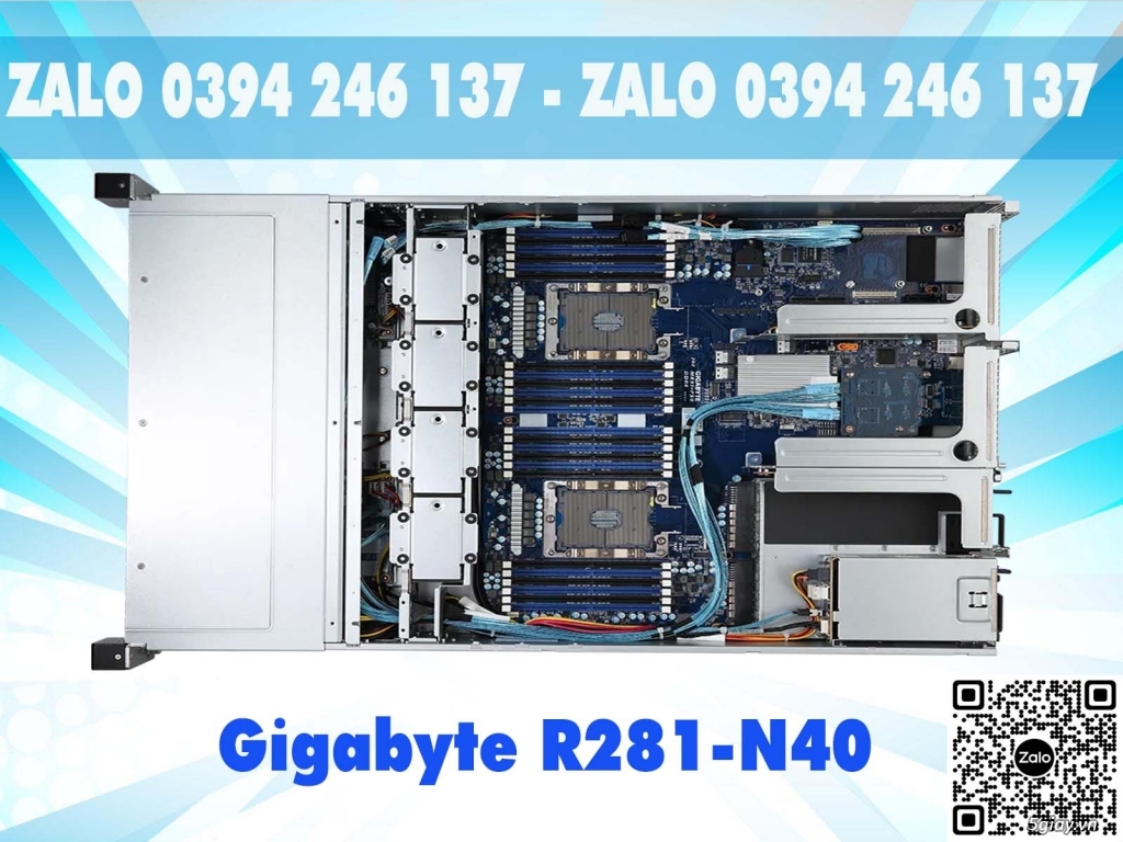 Server Gigabyr R281-N40, New 100%. - 2
