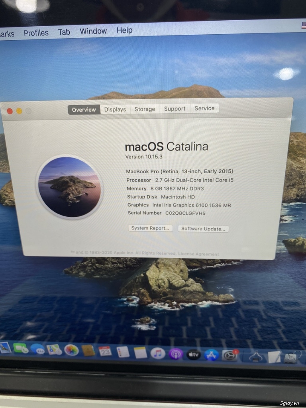 Cần bán gấp Macbook Pro Retina 13 inch 2015 - 3